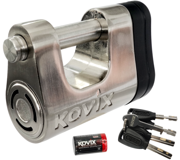 Kłódka Kovix  KBL-12 metaliczny
