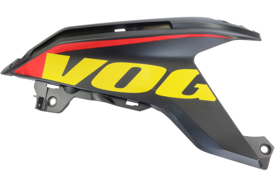 Obudowa baku lewa czarno-żółta VOGE 125R