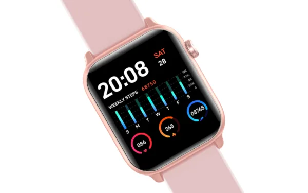 Smartwatch Rubicon RNCE57 różowy TERMOMETR