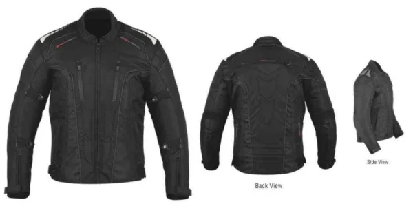 KURTKA TEKSTYLNA VIG-16501 CZARNA M