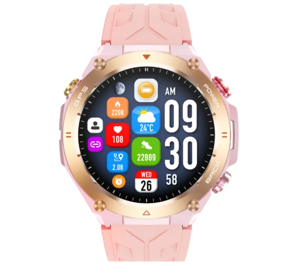 Smartwatch Rubicon RNCF37 rózowy