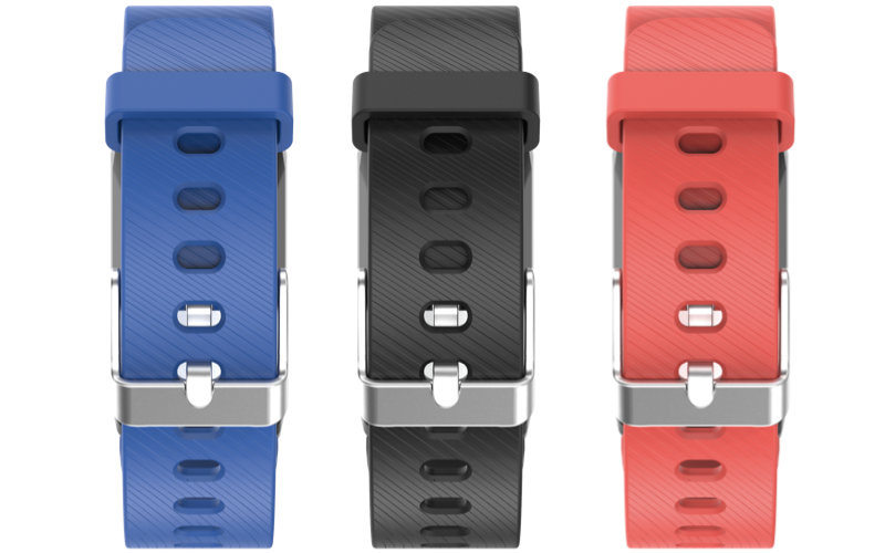 Smartwatch Rubicon RNCE60 CYFROWY TERMOMETR czarny/niebieski