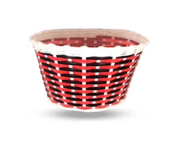 KOSZ PRZÓD PLASTIK CZERWONO-CZARNY