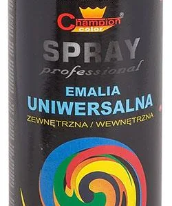 LAKIER CZARNY MAT CHAMPION 400ML RAL 9011