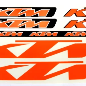 NAKLEJKA KTM ORANGE 5 SZT= KPL