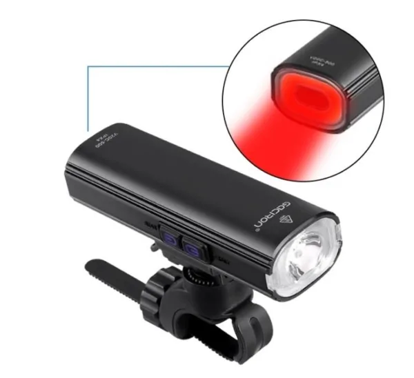 LAMPA GACIRON V20C DWUSTRONNA 500 + 100 LUM USB