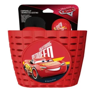 ZESTAW UPOMINEK DISNEY KOSZYK BIDON DZWONEK CARS