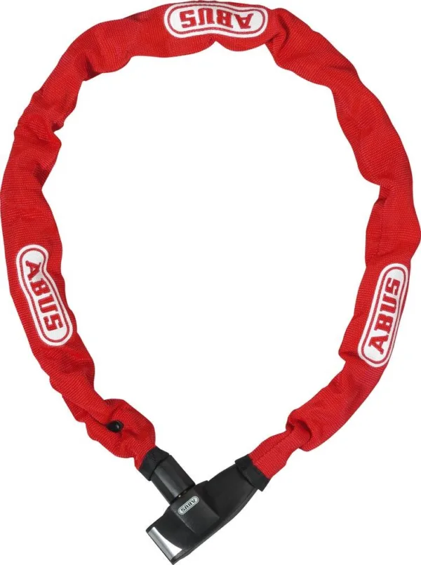 ZAPIĘCIE ABUS ŁAŃCUCH 6800/85 CITY CHAIN CZERWONY