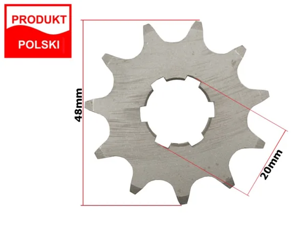 ZĘBATKA PRZÓD WSK 125 11z W
