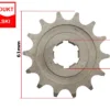 ZĘBATKA PRZÓD MIŃSK 125 14z W