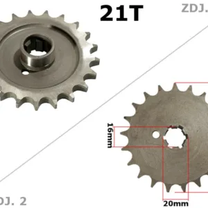 ZĘBATKA PRZÓD MZ ETZ 250 21z W