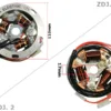 APARAT ZAPŁONOWY STATOR SIMSON S51 S70 KR51/2 12V 25/25W AKA ELECTRIC DE