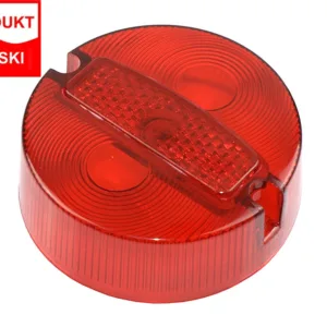 KLOSZ LAMPY TYŁ MZ TS / SIMSON OKRĄGŁY CZERWONY