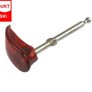 KLUCZYK STACYJKI WSK CZERWONY POŁYSK