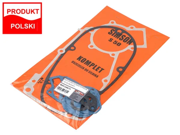 USZCZELKA SIMSON S50 KLINGERYT KPL. DUŻY