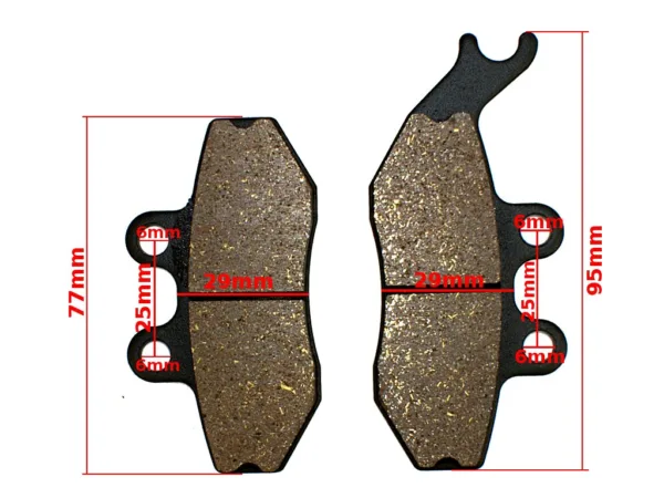 KLOCKI HAMULCOWE KEEWAY X-RAY 50 RX 50/SX 50 FM