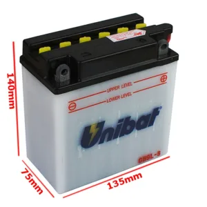 AKUMULATOR UNIBAT CB9L-B P+ (12N9-3B) YB9L-B