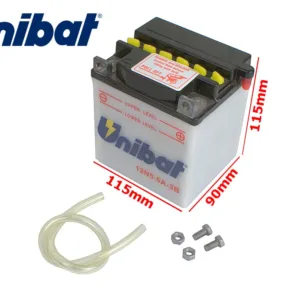 AKUMULATOR UNIBAT 12N5,5A-3B P+ 5,5Ah