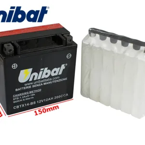 AKUMULATOR UNIBAT CBTX14-BS L+ 12Ah YTX14-BS