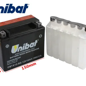 AKUMULATOR UNIBAT CBTX12-BS L+ 10Ah YTX12-BS