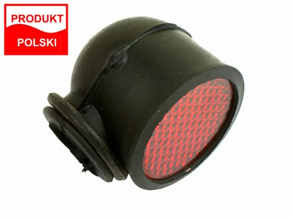 OSŁONA GUMOWA NA HAK HOLOWNICZY Z ODBLASKIEM
