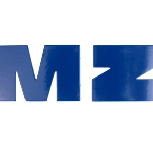 NAKLEJKA MZ LITERKA NIEBIESKA