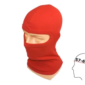 KOMINIARKA BAWEŁNIANA OCZY NIE DZIELONE L/XL CZERWONA