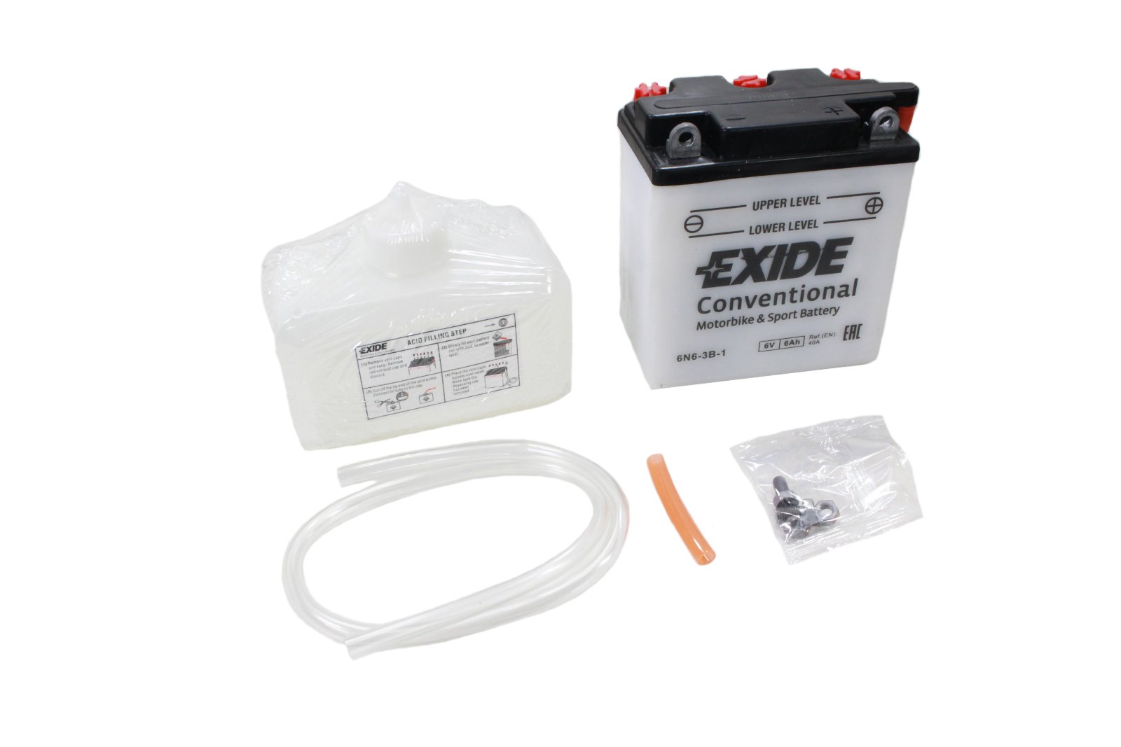 AKUMULATOR EXIDE 6N6-3B-1 6Ah