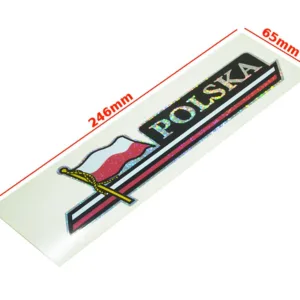 NAKLEJKA PL POLSKA KAT-I