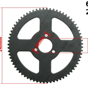 ZĘBATKA TYŁ POCKET 25H 68z 26mm BRI