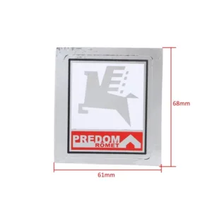 NAKLEJKA ROMET PREDOM CHROM