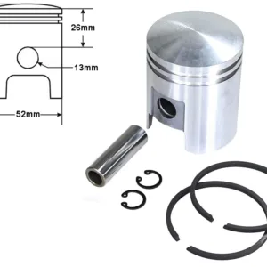 TŁOK WSK 125 52,00mm NOMINAŁ DUELLS KPL. DI
