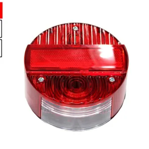 LAMPA TYŁ SIMSON MZ OKRĄGŁA CZERWONA TAIWAN