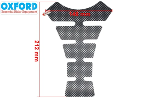 TANKPAD OXFORD NAKLEJKA NA ZBIORNIK CARBON