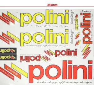 NAKLEJKA POLINI ZESTAW CZERWONO-ŻÓŁTY KAT-P