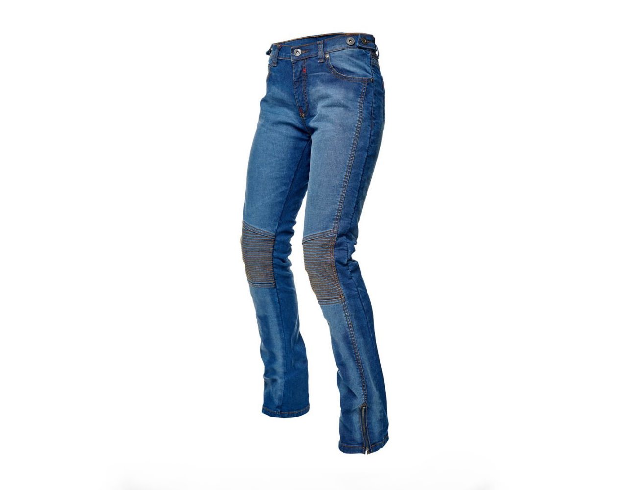 SPODNIE MOTOCYKLOWE JEANS ADRENALINE ROCK LADY PPE NIEBIESKIE DAMSKIE M