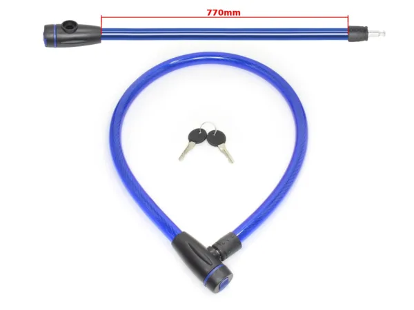 BLOKADA ZABEZP PRZECIWKRADZIEŻOWE BLUE DŁ 90CM