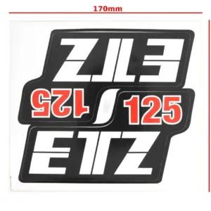 NAKLEJKA MZ ETZ 125 WYSOKA