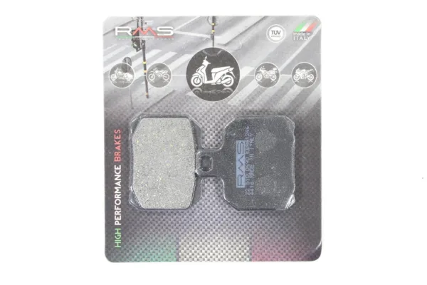 KLOCKI HAMULCOWE RMS PASUJĄCE DO MODELI: APRILIA-RSV/SL FALCO/TUONO BENELLI-BN600/TNT/TRE-K BIMOTA-DB5/8/9/11/12 CAGIVA-RAPTOR CPI-GTR DERBI-GP1/GPR/SENDA DUCATI-MONSTER/SUPERSPORT/MULTISTRADA/SUPERBIKE GILERA-NEXUS YAMAHA-MAJESTY/X-MAX MBK-YP/XQ