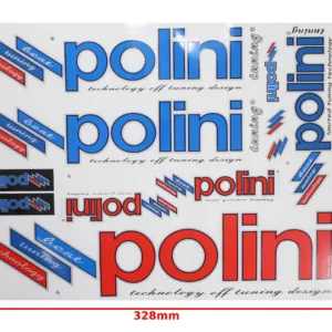 NAKLEJKA POLINI ZESTAW NIEBIESKO-CZERWONY KAT-P