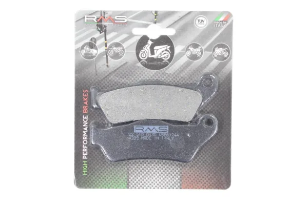 KLOCKI HAMULCOWE DUCATI RMS PASUJĄCE DO MODELI: APRILIA-MX/RX DUCATI-MONSTER/MULTISTRADA GILERA-NEXUS/GP HARLEY DAVIDSON-XG KTM-EGS/EXC/EXE/LC2/SX/ADVENTURE/LC4-E/SUPER ENDURO/SUPER ADVENTURE MBK-SKYLINER SUZUKI-BURGMAN YAMAHA-MAJESTY/TENERE