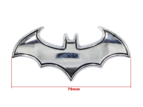 EMBLEMAT ZNACZEK BATMAN SREBRNY