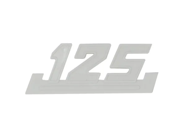 EMBLEMAT ZNACZEK BOCZKA WSK 125 BIAŁY