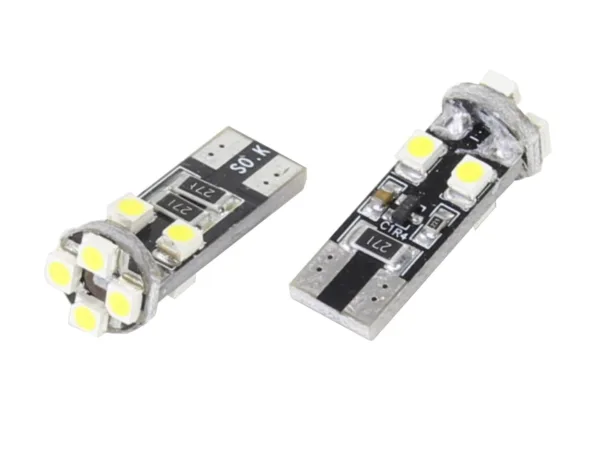 ŻARÓWKA 12V T10 BEZCOKOŁOWA 8szt. DIODA LED