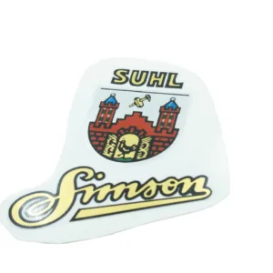 NAKLEJKA SIMSON SR1 SR2 SR2E SUHL ZBIORNIKA PALIWA