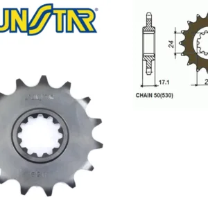 ZĘBATKA PRZÓD SUNSTAR SUNF520-15