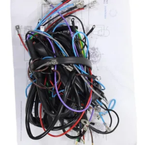 INSTALACJA ELEKTRYCZNA MZ ES 250/1 250/2 JASKÓŁKA CZARNA ML