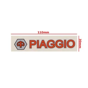 NAKLEJKA PIAGGIO POMARAŃCZOWA KAT. E