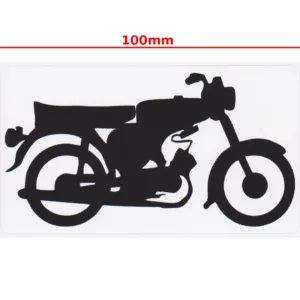 NAKLEJKA SIMSON S51 MOTOR CZARNA