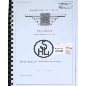 KATALOG CZĘŚCI ZAMIENNYCH SHL M04 125 SOKÓŁ 125